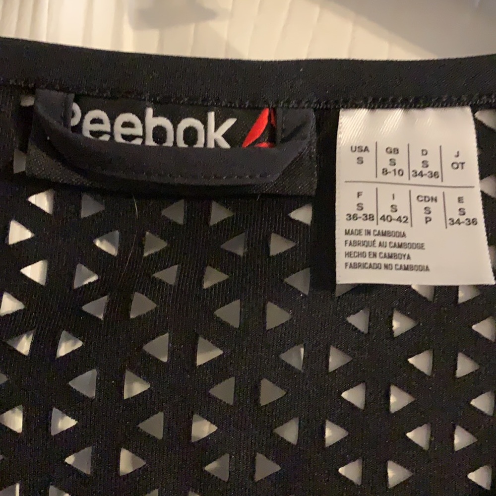 Black small Reebok windbreaker - Picture 2 of 3
